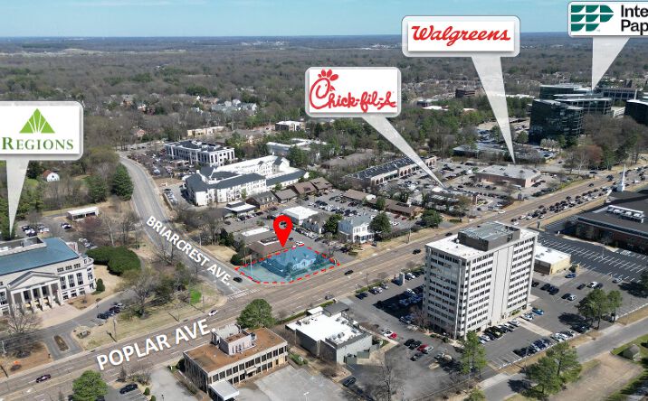 Pictures of Office property located at 6238 Poplar Ave, Memphis, TN 38119 for sales - image #1