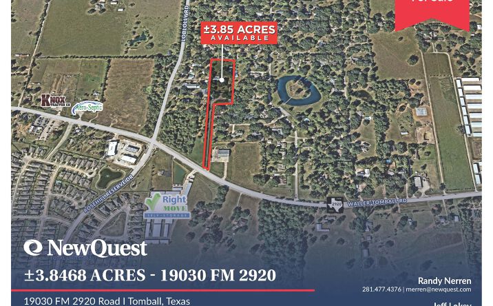 Pictures of Land property located at 19030 Farm to Market 2920, Tomball, TX 77377 for sales - image #1