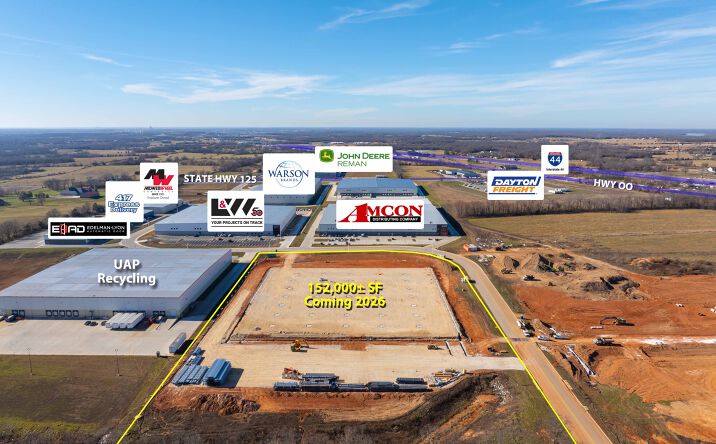Pictures of Industrial property located at 602 S Charles Way, Strafford, MO 65757 for sales - image #1