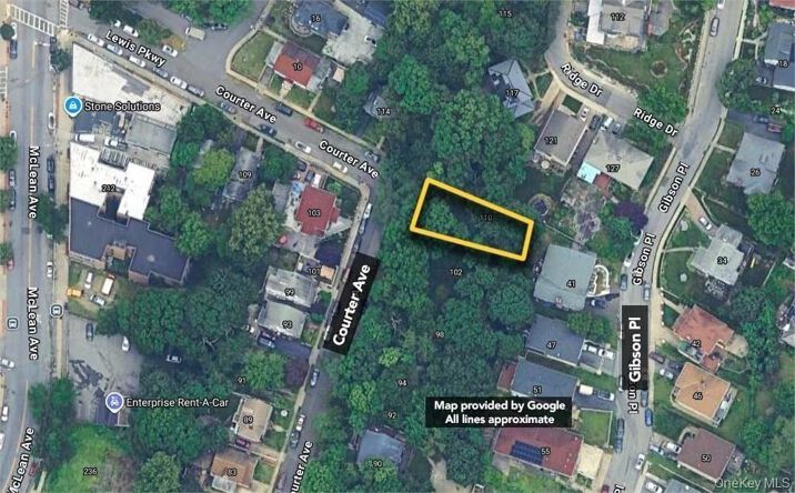 Pictures of Land property located at 110 Courter Avenue, Yonkers, NY 10705 for sales - image #1