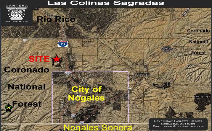 Pictures of Land property located at Camino Diez Mandamientos, Nogales, AZ 85621 for sales - image #1