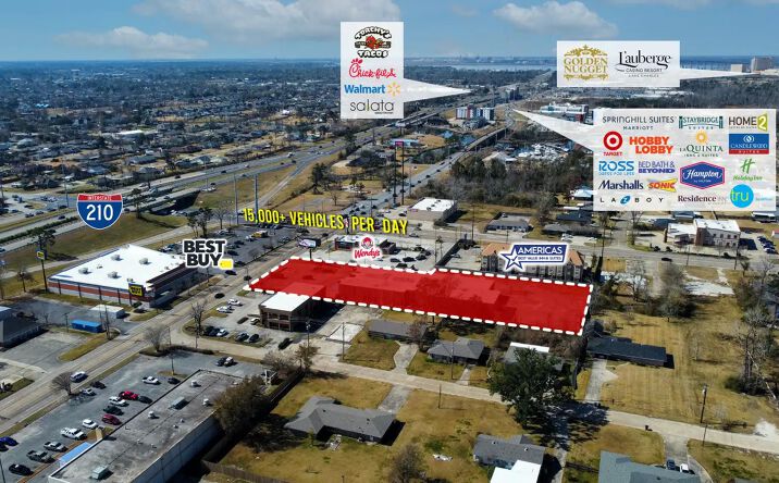 Pictures of Retail, Land property located at 710 W Prien Lake Rd, Lake Charles, LA 70601 for sales - image #1