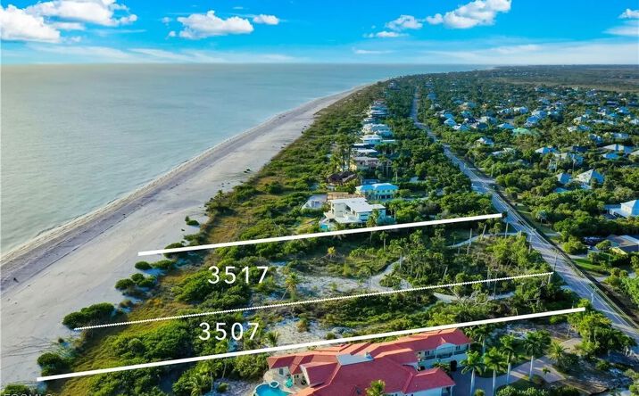 Pictures of Land property located at 3517 W Gulf Dr, Sanibel, FL 33957 for sales - image #1