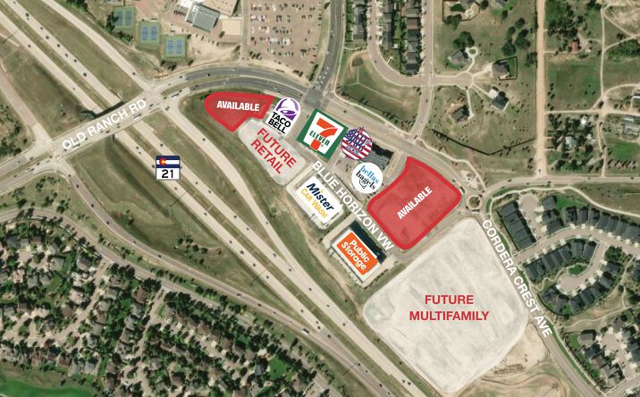 Pictures of Land property located at 3586 Blue Horizon Vw, Colorado Springs, CO 80920 for sales - image #1