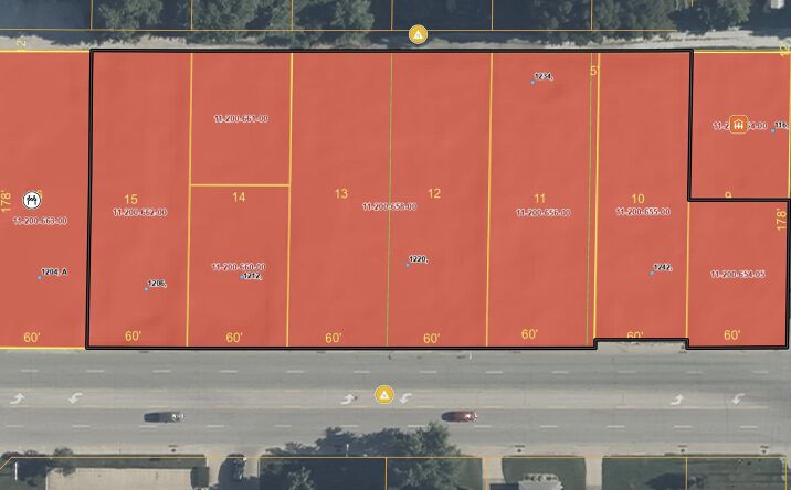 Pictures of Land property located at 1206 E JACKSON Street, Macomb, IL 61455 for sales - image #1