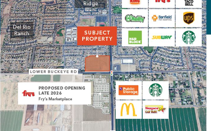 Pictures of Land, Retail property located at NWC Val Vista and Queen Creek, Gilbert, AZ 85297 for sales - image #1