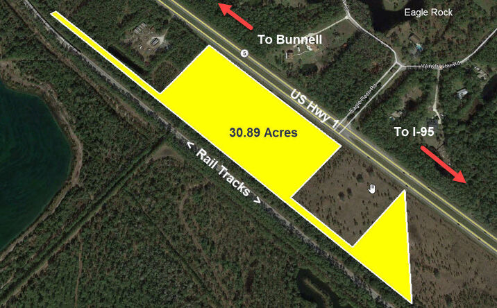 Pictures of Land property located at US 1 (30.89AC) Highway, Bunnell, FL 32110 for sales - image #1