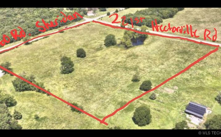 Pictures of Land property located at 16158 Hectorville Road, Mounds, OK 74047 for sales - image #1