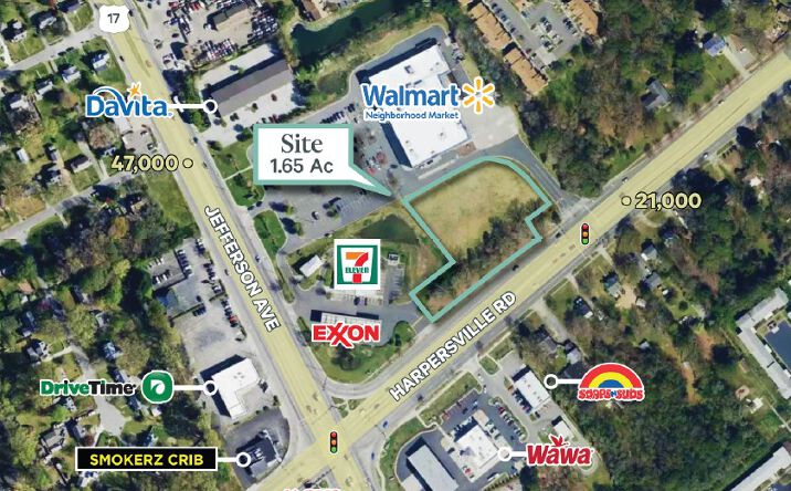 Pictures of Land property located at 421 Harpersville Rd, Newport News, VA 23601 for sales - image #1