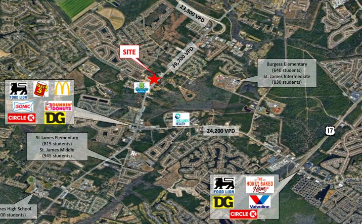 Pictures of Land, Retail property located at 8980 SC-707, Myrtle Beach, SC 29588 for sales - image #1