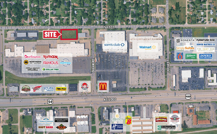 Pictures of Land property located at Dugan & Taft, SW/c, Wichita, KS 67209 for sales - image #1
