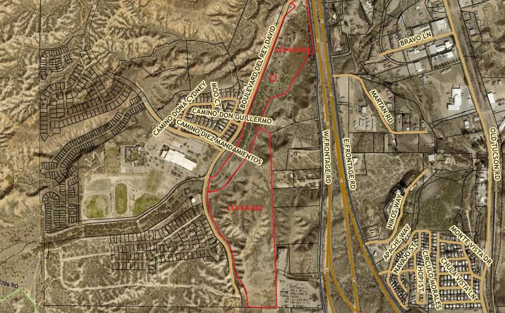 Pictures of Land property located at Boulevard Del Rey David Totaling 86.5 +/- Acres, Nogales, AZ 85621 for sales - image #1