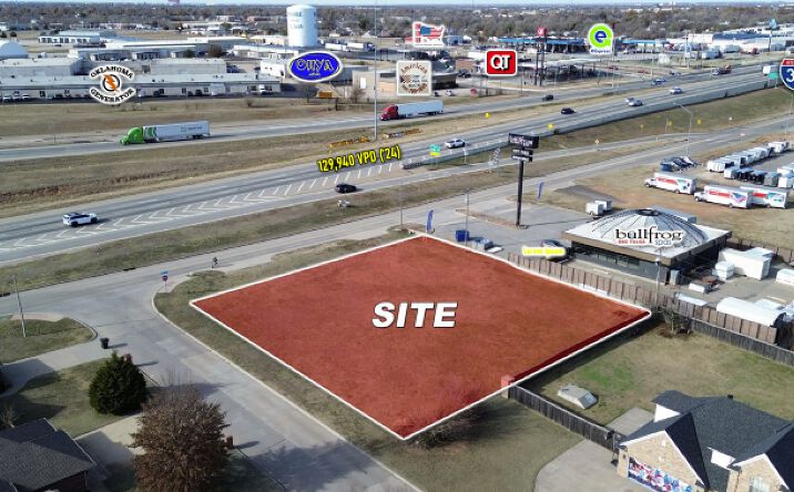 Pictures of Land property located at 2500 N Broadway Ave, Moore, OK 73160 for sales - image #1