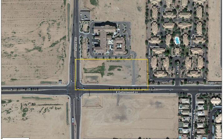 Pictures of Land property located at NEC Peart Rd & Cottonwood Ln, Casa Grande, AZ 85122 for sales - image #1