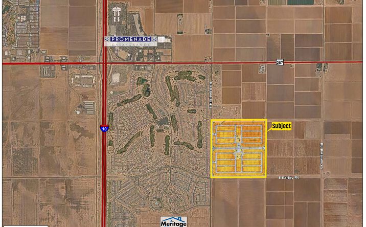 Pictures of Land property located at NEC Hacienda Rd & Earley Rd, Casa Grande, AZ 85194 for sales - image #1