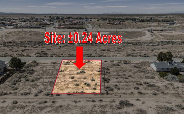 Pictures of Land property located at 7249 Heather Ave, California City, CA 93505 for sales - image #1