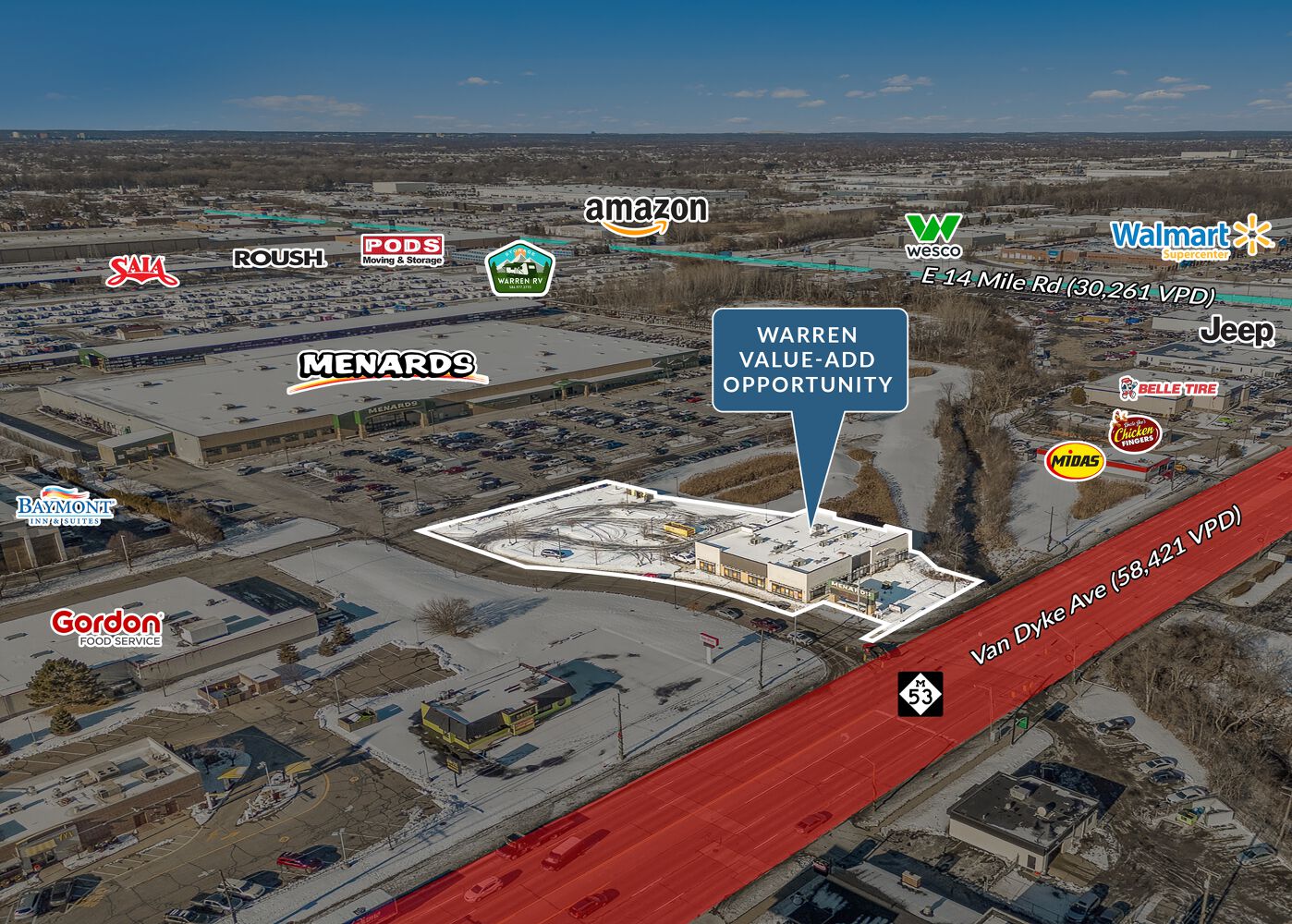 32373 Van Dyke Ave, Warren, MI 48093 | Crexi.com