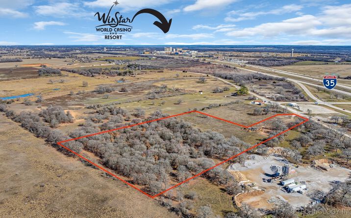 Pictures of Land property located at 22876 Us Highway 77, Thackerville, OK 73459 for sales - image #1
