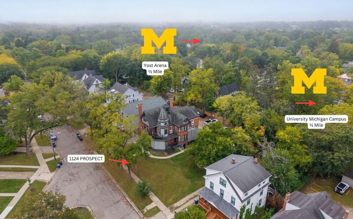 Pictures of Land, Multifamily property located at 1124 Prospect Street, Ann Arbor, MI 48104 for sales - image #1