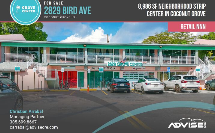 Pictures of Retail property located at 2829 Bird Ave, Miami, FL 33133 for sales - image #1