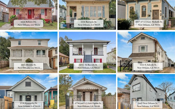 Pictures of Multifamily property located at 4656 Baccich St, New Orleans, LA 70122 for sales - image #1