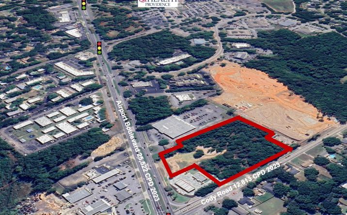 Pictures of Land property located at 7051 Airport Blvd, Mobile, AL 36608 for sales - image #1