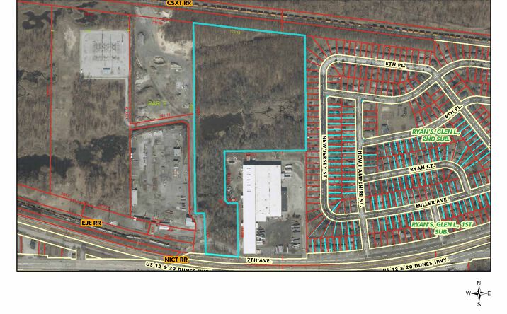 Pictures of Land property located at 4000 E 7th Ave, Gary, IN 46403 for sales - image #1