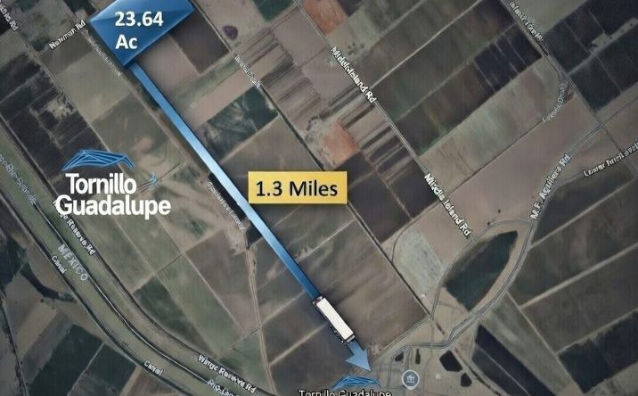 Pictures of Land property located at 23.64 Acres Island Guadalupe Road, Tornillo, TX 79853 for sales - image #1