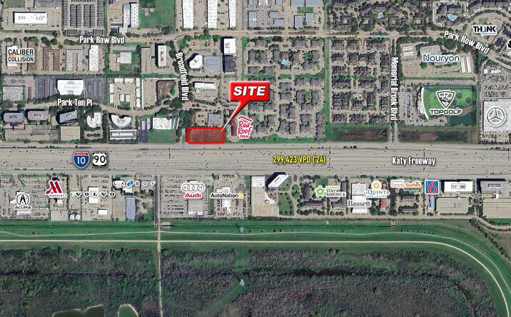 Pictures of Retail, Office, Hospitality, Land property located at Katy Freeway & Broadfield Blvd, Houston, TX 77084 for sales - image #1
