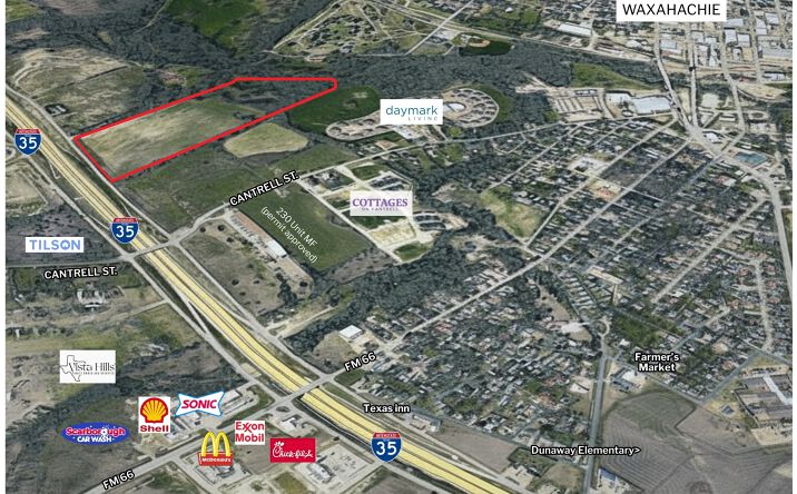 Pictures of Land property located at NEC I-35, Waxahachie, TX 75165 for sales - image #1