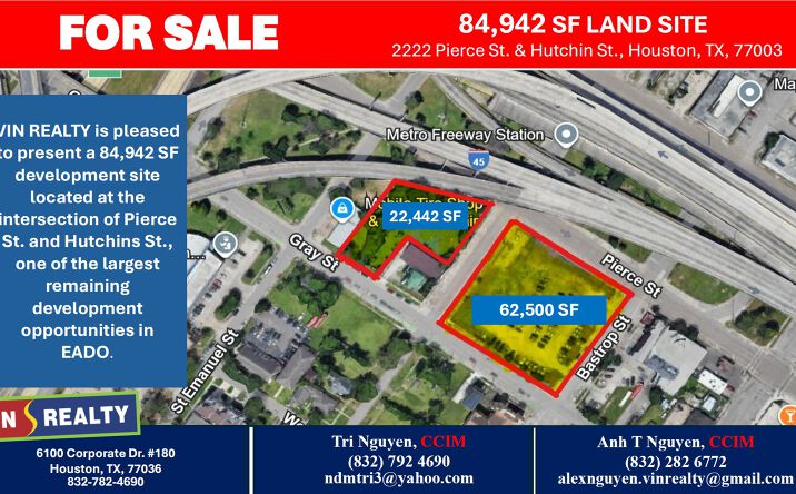 Pictures of Land property located at 2222 Pierce St, Houston, TX 77003 for sales - image #1