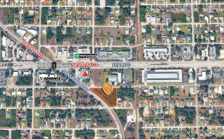 Pictures of Land property located at 3133 4th St SW, Lehigh Acres, FL 33976 for sales - image #1