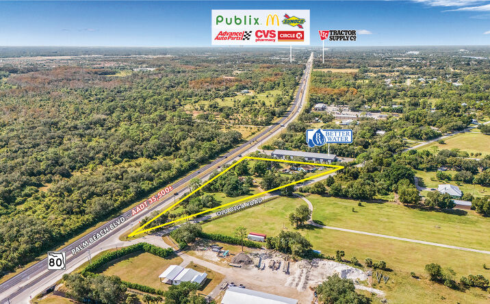 Pictures of Land property located at 16401 Palm Beach Blvd, Alva, FL 33920 for sales - image #1
