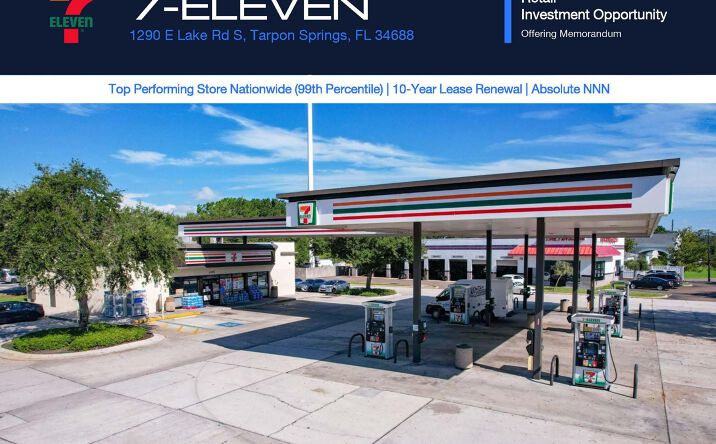 Pictures of Retail property located at 1290 E Lake Rd S, Tarpon Springs, FL 34688 for sales - image #1