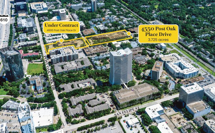 Pictures of Hospitality, Land, Mixed Use, Multifamily, Office property located at 4550 Post Oak Pl Dr, Houston, TX 77027, 4600 Post Oak Pl Dr, Houston, TX 77027 for sales - image #1