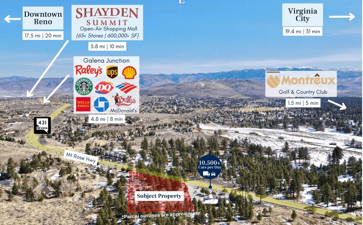 Pictures of Land property located at 16805 Mt Rose Hwy, Reno, NV 89511 for sales - image #1