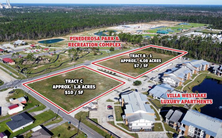 Pictures of Land property located at NEC Westwood Rd & Hudson Dr, Westlake, LA 70669 for sales - image #1