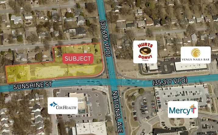 Pictures of Land property located at 1755 S National, Springfield, MO 65804 for sales - image #1