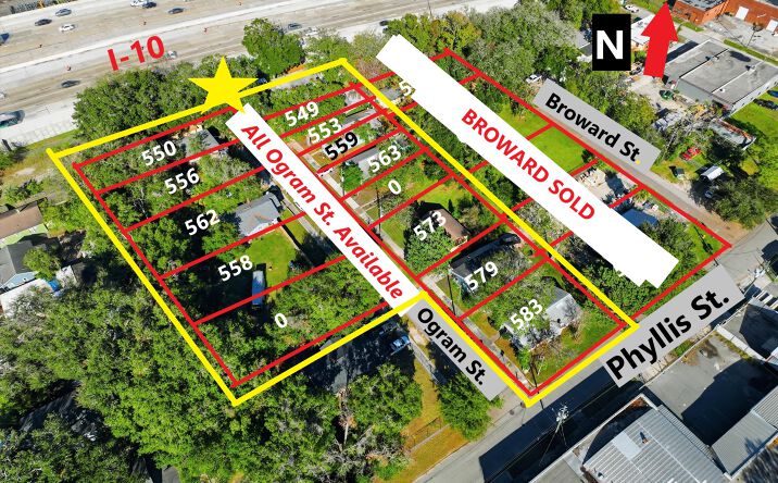 Pictures of Multifamily, Land property located at 584 Broward St, Jacksonville, FL 32204 for sales - image #1