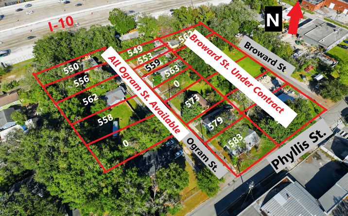 Pictures of Land property located at 584 Broward St, Jacksonville, FL 32204 for sales - image #1