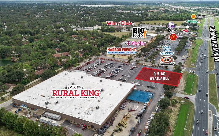 Pictures of Retail property located at 2468 Commercial Way, Spring Hill, FL 34606 for sales - image #1