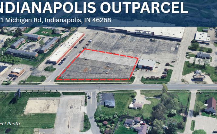 Pictures of Land property located at 6951 Michigan Rd, Indianapolis, IN 46268 for sales - image #1