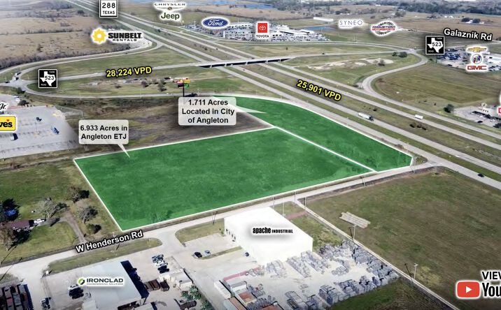 Pictures of Land property located at 40290 State Hwy 288, Angleton, TX 77515 for sales - image #1