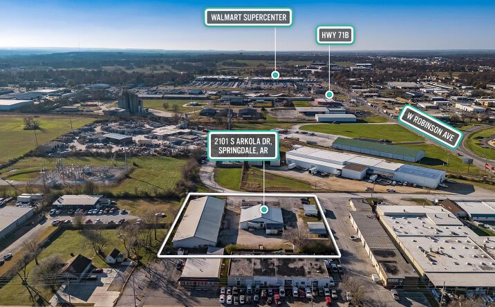 Pictures of Industrial property located at 2101 Arkhola Dr, Springdale, AR 72764 for sales - image #1