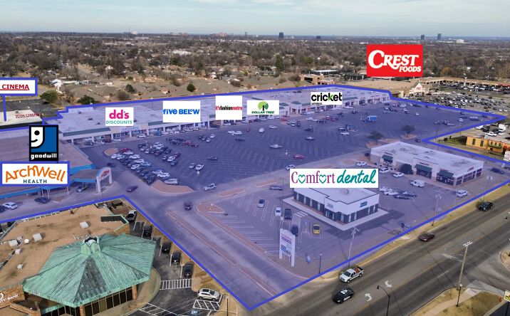 Pictures of Retail property located at 4629 NW 23rd St, Oklahoma City, OK 73127 for sales - image #1