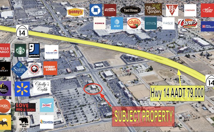 Pictures of Office, Retail property located at 40008 10th St W, Palmdale, CA 93551 for sales - image #1