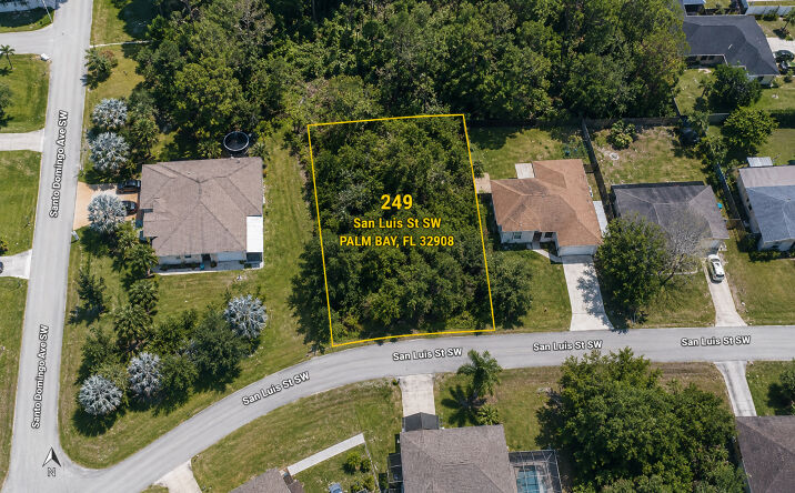 Pictures of Land property located at 249 San Luis St SW, Palm Bay, FL 32908 for sales - image #1