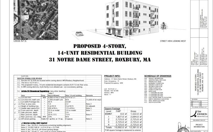 Pictures of Land, Multifamily property located at 29-31 Notre Dame, Roxbury MA 02119, Roxbury, MA 02119 for sales - image #1