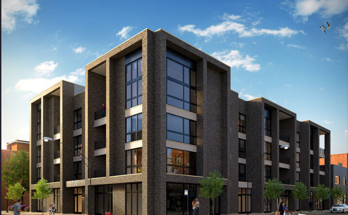 Pictures of Multifamily, Retail property located at 1445 W Chicago Avenue, Chicago, IL 60642 for sales - image #1