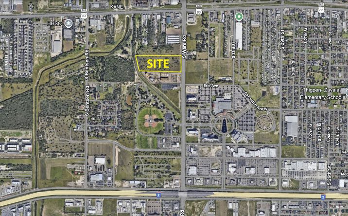 Pictures of Land property located at 400 S Ware Rd, McAllen, TX 78501 for sales - image #1